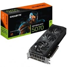 Placa de Vídeo Gigabyte NVIDIA GeForce RTX 5070 Windforce SFF, 12GB, GDDR7, DLSS, Ray Tracing, GV-N5070WF