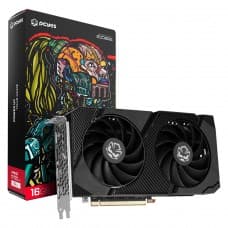 Placa de Vídeo PCYes AMD Radeon RX 7600 XT (Melhor que a RX 7600), 16GB, GDDR6, FSR, Ray Tracing, PVR7600