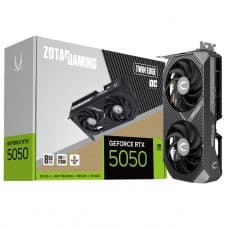 Placa de Vídeo Zotac Gaming NVIDIA GeForce RTX 5050 Twin Edge OC, 8GB, GDDR6, DLSS, Ray Tracing, ZT-B5050