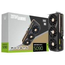 Placa de Vídeo Zotac Gaming NVIDIA GeForce RTX 5090 Solid OC, 32GB, GDDR7, DLSS, Ray Tracing, ZT-B50900J-