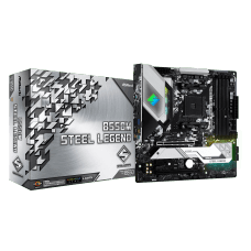 Placa Mãe ASRock B550M Steel Legend, Chipset B550, AMD AM4, MATX, DDR4
