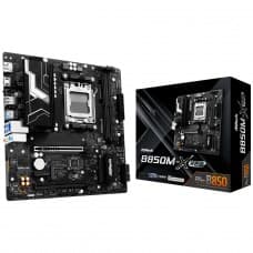 Placa Mãe ASRock B850M-X R2.0, Chipset B850, AMD AM5, mATX, DDR5