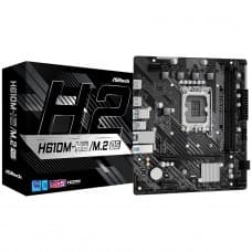 Placa Mãe ASRock H610M-H2/M.2 D5, Chipset H610, Intel LGA 1700, mATX, DDR5