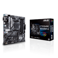 Placa Mãe Asus Prime B550M-A, Chipset B550, AMD AM4, mATX, DDR4, 90MB14I0-C1BAY0