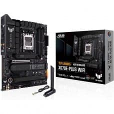Placa Mãe Asus TUF Gaming X670E-Plus WiFi, Chipset X670, AMD AM5, ATX, DDR5