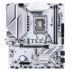 Placa Mãe Colorful Battle-AX B760M-G White WIFI D5 V20A, Chipset B760, Intel LGA 1700, MATX, DDR5