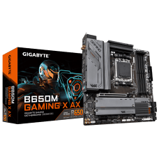 Placa Mãe Gigabyte B650M Gaming X AX, Wi-Fi, Chipset B650, AMD AM5, M-ATX, DDR5