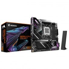 Placa Mãe Gigabyte B850M AORUS PRO WIFI7, Chipset B850, AMD AM5, MATX, DDR5