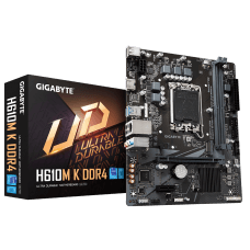 Placa Mãe Gigabyte H610M K DDR4, Chipset H610, Intel LGA 1700, mATX, DDR4