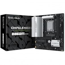 Placa Mãe Maxsun Challenger B860M 2.5G, Chipset B860, Intel LGA 1851, mATX, DDR5