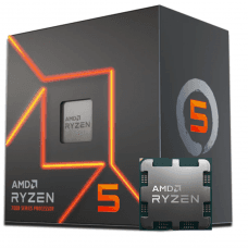 Processador AMD Ryzen 5 7600, 3.8GHz (5.1GHz Turbo), 6-Cores 12-Threads, AM5, Com Cooler AMD Wraith Steal