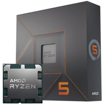Processador AMD Ryzen 5 7600X 4.7GHz (5.3GHz Turbo), 6-Cores 12-Threads, AM5, Sem Cooler, 100-100000593WO