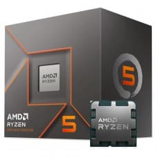 Processador AMD Ryzen 5 8400F, 4.2GHz (4.7GHz Turbo), 6-Cores 12-Threads, AM5, Com Cooler AMD Wraith Stea