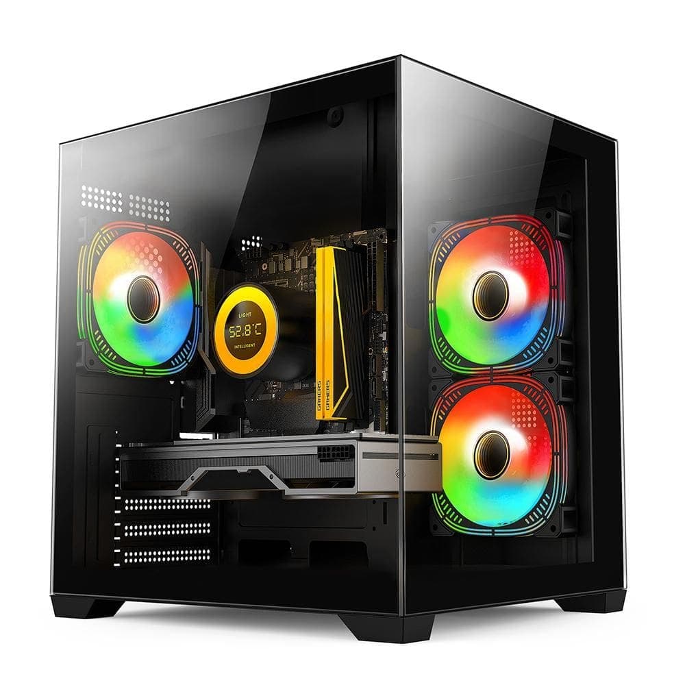 PC Gamer Skill Aquarium, AMD Ryzen 5 5600GT, 16GB, Radeon Vega 7, SSD 1TB M.2, Fonte 500w, Preto SKA004