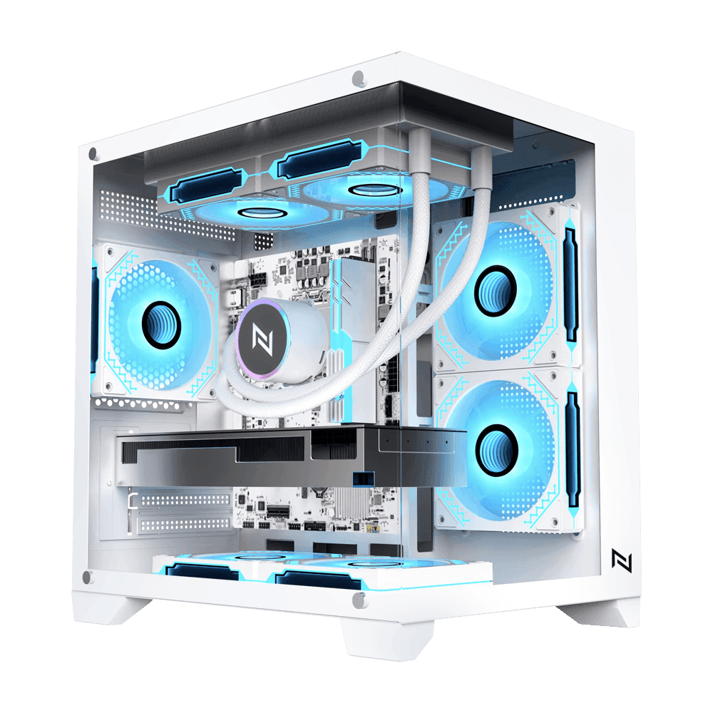 Pc Gamer Ryzen 5 5500, 16GB 3200Mhz, (RTX 4060 8GB), B450M, SSD 480GB, 600W 80 Plus, 3 fans RGB, Neologic - NLI89992