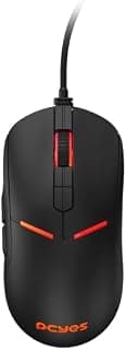 MOUSE GAMER PCYES ARGUS - 12400 DPI - RGB - 8 BOTÕES - PMGABV