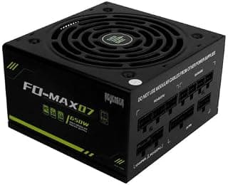 Fonte de Alimentação ATX para PC Gamer, 650W, 80 Plus Gold, PFC Ativo