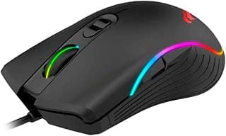 Mouse Gamer RGB Havit MS1006 com 7 Botões Resoluções 1000-1600-2400-3200 DPI