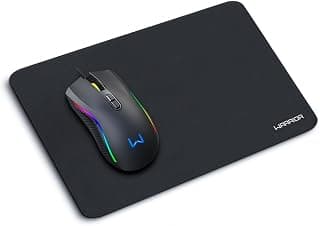 Kit Mouse 3600DPI 7 Botões RGB e Mousepad Armory Warrior - MO396