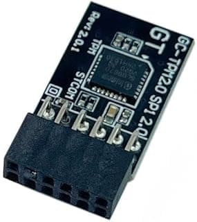 Módulo TPM 2.0 TPM SPI LPC Módulo de 12 pinos para placa-mãe Gigabyte B650 Gaming X AX, B650E AORUS, B650M Gaming, Z690 UD AX, Z690 AERO, Z690M AORUS Elite, Z790 Compatível com GC-TPM2.0 SPI