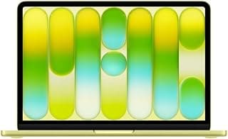 Apple 2026 MacBook Neo (13 pol. com chip A18 Pro, pensado para IA e Apple Intelligence, tela Liquid Retina, 8 GB de memória unificada, SSD de 256 GB e câmera FaceTime HD de 1080p); Amarelo-cítrico