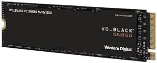 SSD M.2 2280 WD SN850 BLACK 1TB PCIE GEN4 NVME - WDS100T1X0E