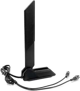 2.4/5.8/6GHz Tri Band Nova Interface (não RP-SMA) WiFi 7 Gaming Motherboard Antena Cabo Base Magnética Substituição para ASUS ROG Strix B850-E Z790 X870E Z890 B860-F Z890-H X870-I Z890M PC Desktop