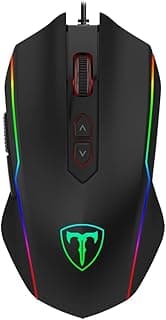 Mouse Gamer T-Dagger Sergeant RGB V1 Preto T-TGM202RGB V1