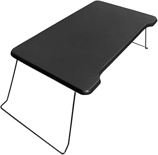 Suporte Multiuso Para Notebook Pé de Ferro Dobrável Portátil Mesa Apoio- LH Móveis (Preto)