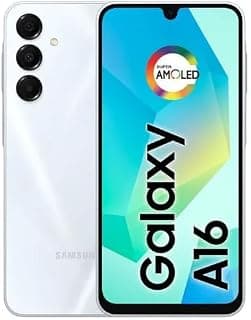Samsung Celular Galaxy A16, 128GB + 4GB RAM, Câmera de até 50MP, Tela 6.7", NFC, IP54, Bateria 5000 mAh (Cinza)