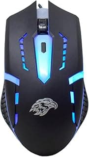 Mouse Gamer K-Mex 1600 Dpi Preto Usb - Moa8