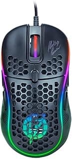 Mouse Gamer Flakes Power Air com Iluminação RGB CHROMA - FLKM003
