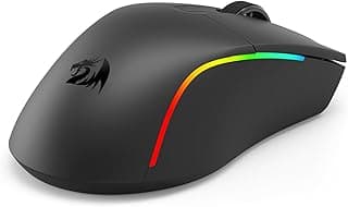 Mouse Gamer Redragon Deicide Lite RGB Preto PAW3313 1000DPI M816-LIT