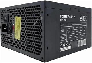 Fonte de Alimentação ATX 650W Bivolt 110/220V para PC | ATX, Bivolt 110/220V, 650W, Para Computador