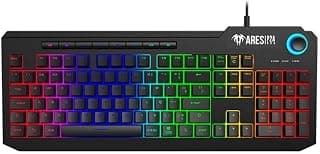 Teclado Membrana Gamdias Ares P2 ABNT2 Preto