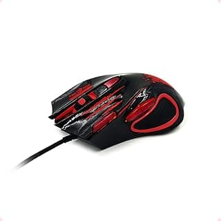 Mouse Gamer Usb 7 Botões Led Rgb Colorido Dpi 3200 Ajustavel Pc-01 Strong Tech