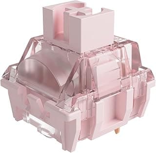 SWITCH PARA TECLADO MECANICO LINEAR KIT COM 10 MODELO AKKO X TTC PRINCESS