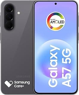 Celular Samsung Galaxy A57 5G 256GB, 8GB RAM, Câmera Tripla de até 50MP OIS, Selfie de 12MP Video HDR, IP68, Tela Super AMOLED 6.7", NFC, Recursos AI, Até 6 Atualizações de Android e Segurança (Cinza)