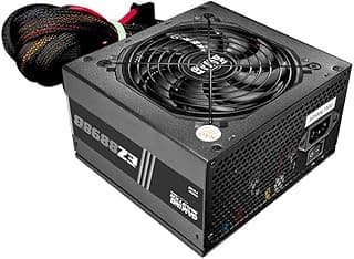 Fonte de Alimentação K-mex 600W, 80 Plus Bronze, ATX, Auto Switch - EZ8898B