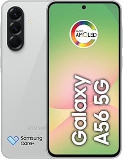 Smartphone Samsung Galaxy A56 5G 128GB, 8GB RAM, Câmera 50MP, IP67, Super AMOLED 6.7", Recursos AI, Cinza