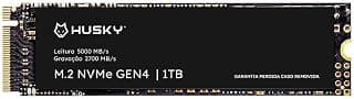 SSD Gen4 Husky ThunderBoost, 1TB, M.2 NVMe, Leitura 5000 MB/s, Escrita 2700 MB/s - HSSD1000GEN4