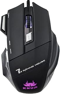 Mouse Gamer com Fio USB 2.0 2400 DPI ALTA Precisao para Jogos KP-V4 KP-V4 KNUP