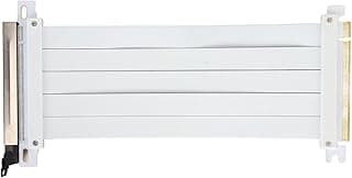 aqxreight Cabo Extensor PCIE 4 0 X16 Riser Propriedade de Alta Blindagem Cabo de Extensão PCIE 4 0 Flexível de 180 Graus para Placa Gráfica 30cm/11 8 pol. 40-4000 (RTX 4060 F 0 X16 Extender (50cm)