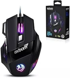 Mouse Gamer Exbom MS-G260 3200DPI 7 Botões