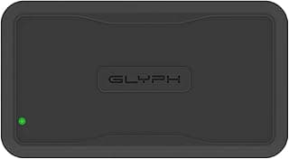 Glyph Production Technologies Atom Pro 2, unidade de estado sólido NVMe externa (SSD), Thunderbolt 3 (1 TB)
