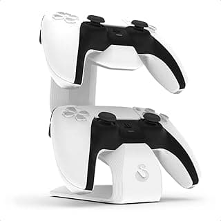Sculpy Suporte Compatível com 2 Controles de PlayStation 5 PS5, Apoio de Mesa Gamer, Modelo VN