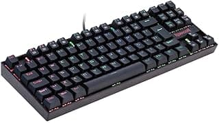 Teclado Mecânico Gamer Redragon Kumara RGB Switch Outemu Brown ABNT2 - K552RGB-1 (BROWN)