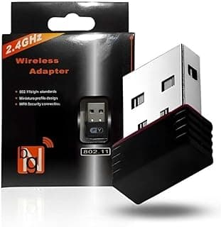 Adaptador USB Wireless 2.4GHz 900Mbps – Conexão Wi-Fi Rápida e Estável para PC e Notebook – Plug & Play, Compatível com Windows/Linux/Mac, Segurança WPA/WPA2 - YASDA