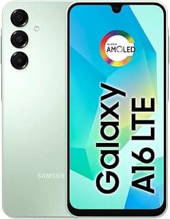 Celular Samsung Galaxy A16, 128GB + 4GB RAM, Câmera de até 50MP, Tela 6.7", NFC, IP54, Bateria 5000 mAh - Verde Claro