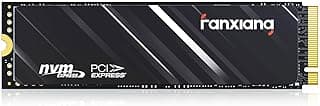 fanxiang SSD NVMe SSD PCIe Gen4 M.2 de 500 GB, até 4700 MB/s, SSD interno para jogos para PS5, cache NAND SLC 3D, armazenamento de atualização de unidade de estado sólido para PC/laptops S690Q